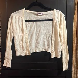 Crop cardigan